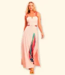 Vestido Longo Estampa Localizada