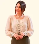 Blusa MG Longa C/ Det de Renda