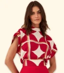 Blusa Quadrada Estampada