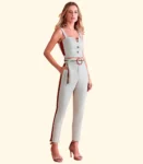 Calça Alfaiataria Recorte Lateral