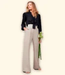 Calça Pantalona Elástico Cintura