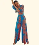 Calça Estampada Envelope