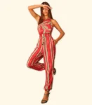 Calça Jogging Listrada C/ Cadarço