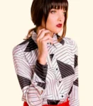 Camisa Estampada Detalhe 11 Botões