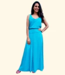 Conjunto Saia e Blusa Det. Bolinha