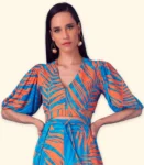 Cropped Estampado C/ Amarração