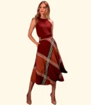 Saia Midi Maxi Xadrez