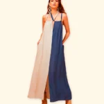 Vestido Duo Color Duas Alças