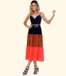 Vestido Midi CB C/ Cinto