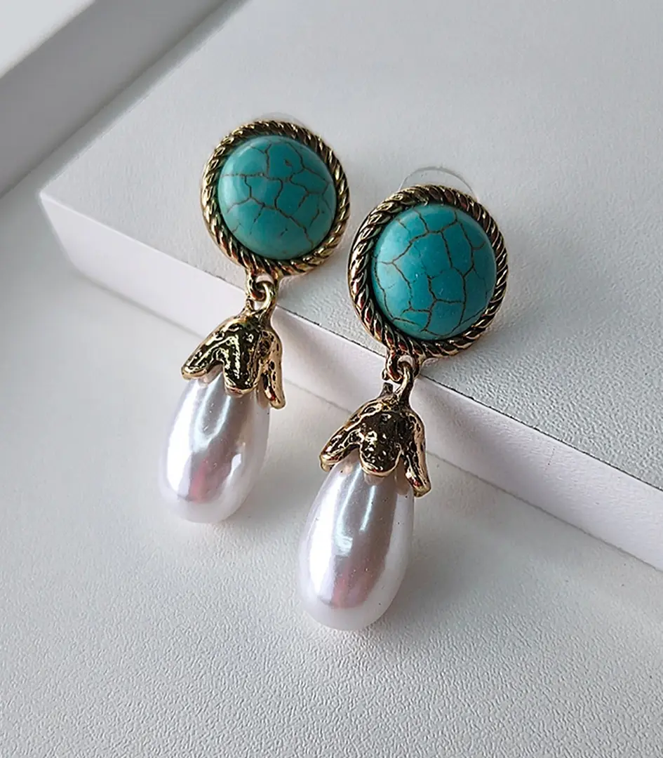 brinco-perola-com-turquesa-4cm-moda-casual-chic-02