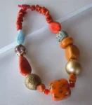Colar Yolanda Laranja